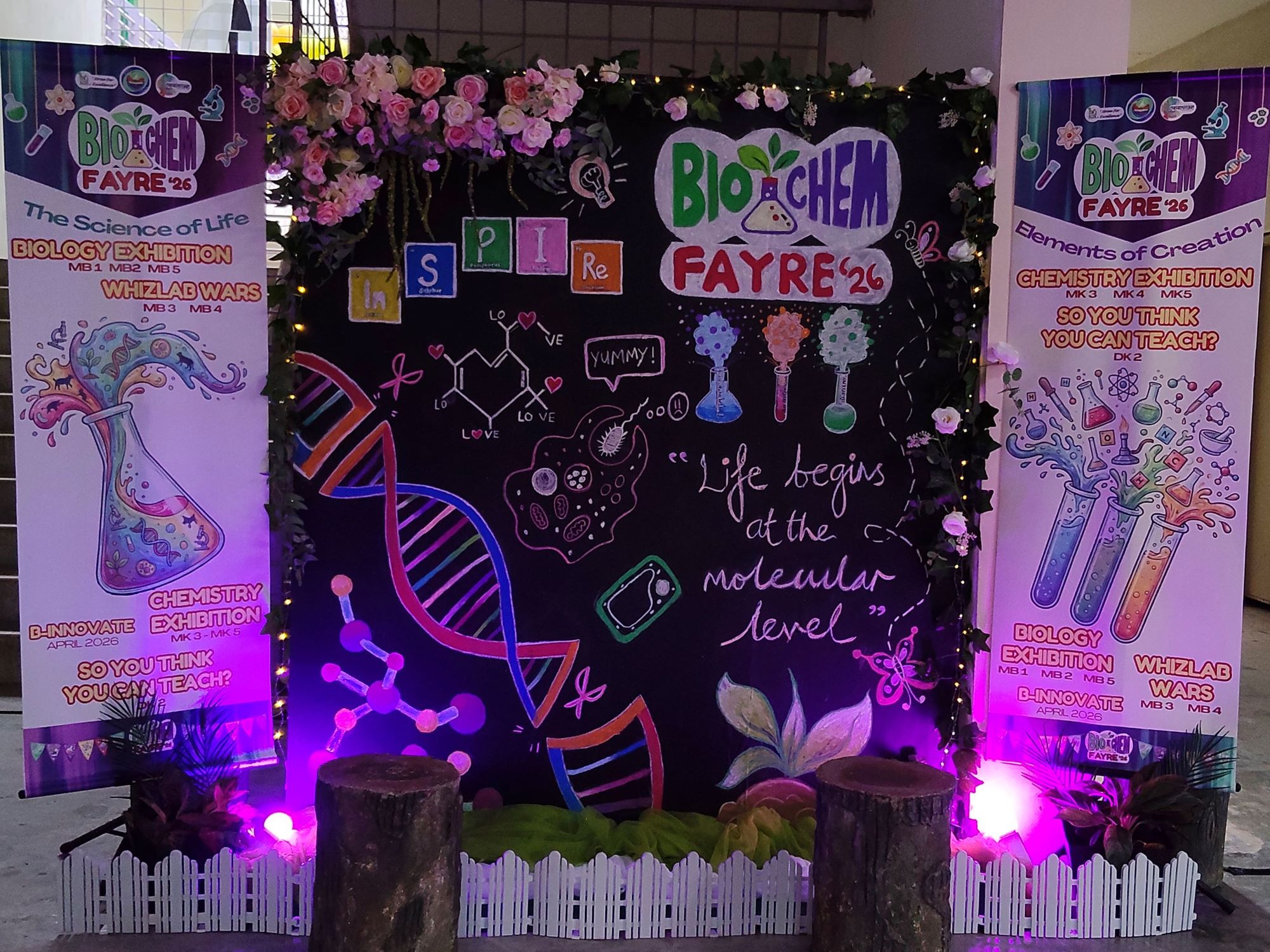 BACKDROP BIOCHEM FAYRE
