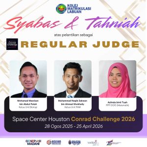 Space Center Houston Conrad Challenge 2026 Anjuran Equinor USA